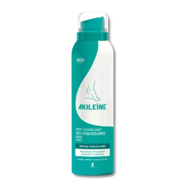 6061671-Akileine Spray Pó Absorvente Transpiração Muito Intensa 150ml.webp